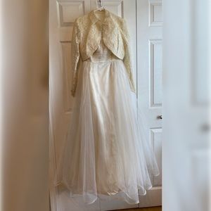 Vintage 1940 Ball Gown
